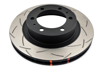 Picture of DBA 05-07 Toyota Tacoma (6 lugs) / 06+ Lexus GX470 Front Slotted 4000 Series Rotor
