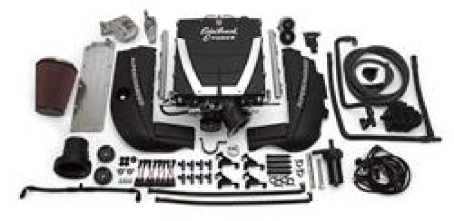 Picture of Edelbrock Supercharger Kit #15430 LS3/L92 Swap W/ Truck Belt Offset (88mm TB)