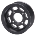 Picture of Edelbrock Competition Supercharger Pulley #15848 3.750 in. 10-Rib Black Anodized