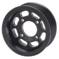 Picture of Edelbrock Competition Supercharger Pulley #15848 3.750 in. 10-Rib Black Anodized