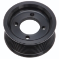 Picture of Edelbrock Competition Supercharger Pulley #15872 3.00 in. 8-Rib; Black Anodized