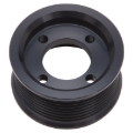 Picture of Edelbrock Competition Supercharger Pulley #15871 2.750 in. 8-Rib; Black Anodized