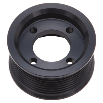 Picture of Edelbrock Competition Supercharger Pulley #15871 2.750 in. 8-Rib; Black Anodized