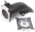 Picture of Throttle Body Intake Elbow #38473 Ultra Low; 90mm Opening; Black Powder Coated