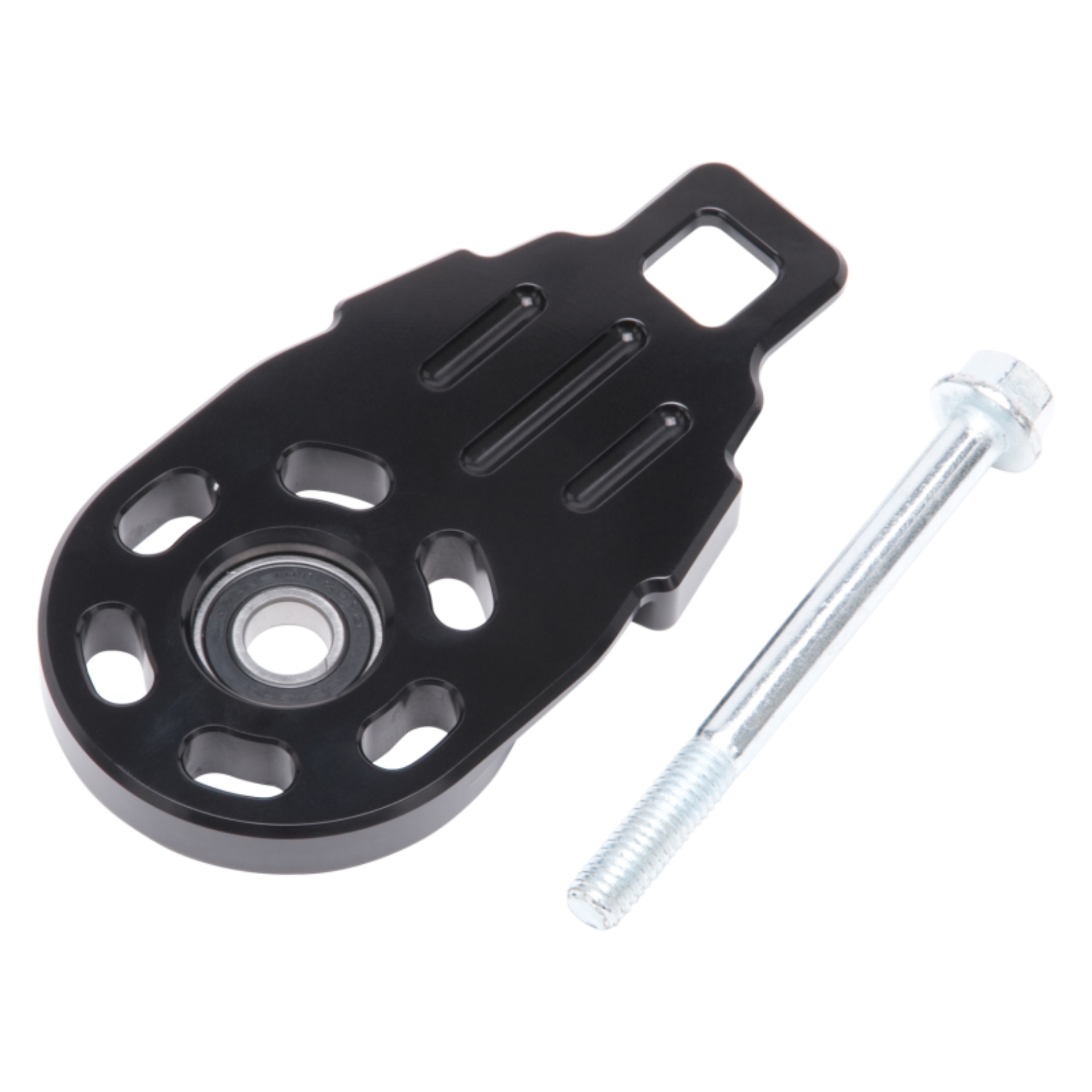 Picture of Edelbrock Belt Tensioner Cap #15553 For Enforcer Supercharger Systems; Black