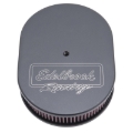 Picture of Victor Series Black Oval Air Cleaner-2.4in. Cotton Element for Dual-Quads