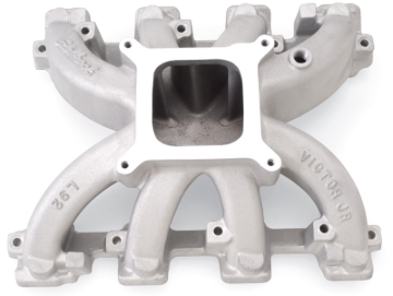 Picture of Victor Jr Small Block Chevy LS3/L92/L76 Intake Manifold Carburetor