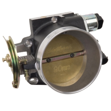 Picture of Fuel Injection Throttle Body #38643 For Victor LS; Black Powder Coated