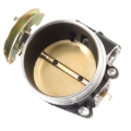 Picture of Fuel Injection Throttle Body #386403 Victor LS W/O IAC & TPS Black Powder Coated