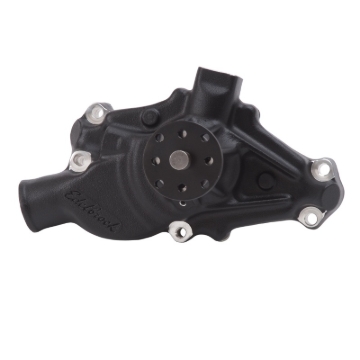 Picture of Water Pump for Small-Block Chevy in Black Finish (Short)