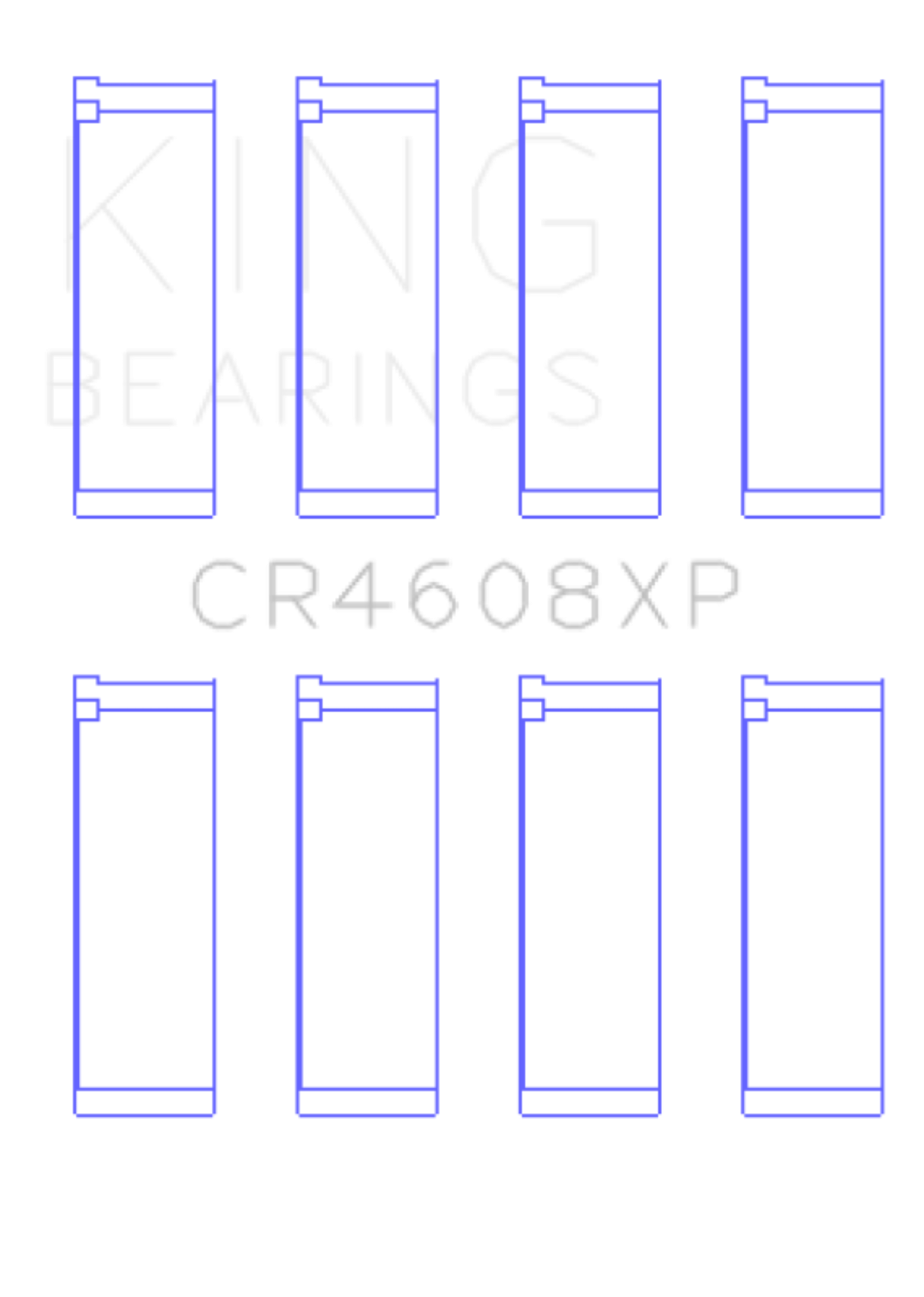 Picture of King Engine Bearings Toyota 2ZZ-GE Connecting Rod Bearing Set