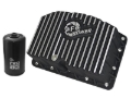 Picture of AFE Pro Series Engine Oil Pan Black w/Machined Fins; 11-16 Ford Powerstroke V8-6.7L (td)