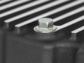 Picture of AFE Pro Series Engine Oil Pan Black w/Machined Fins; 11-16 Ford Powerstroke V8-6.7L (td)
