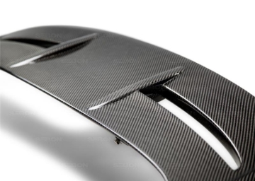 Picture of Seibon 11-15 Ford Fiesta (Hatchback) ST-Style Carbon Fiber Rear Spoiler