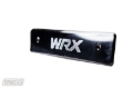 Picture of Turbo XS 08-14 Subaru WRX/STi Billet Aluminum License Plate Delete Black Machined WRX Logo