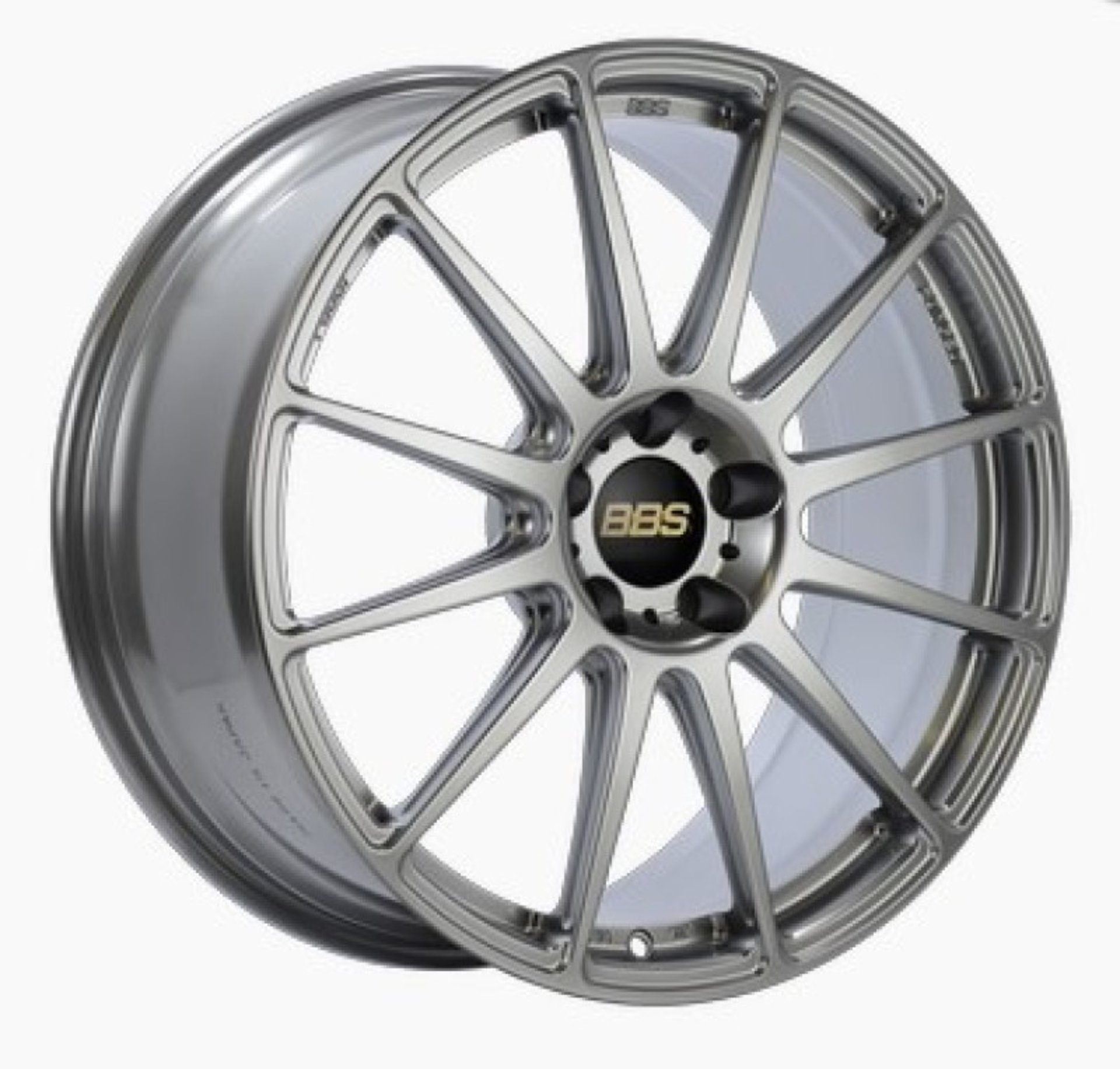 Picture of BBS FS 19x8.5 5x112 ET42 Diamond Silver Wheel -82mm PFS/Clip Required