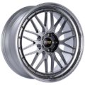 Picture of BBS LM 20x9 5x112 ET25 Diamond Black Center / Diamond Cut Lip Wheel -82mm PFS/Clip Required