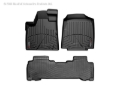Picture of WeatherTech 06-08 Honda Pilot Front and Rear Floorliners - Black