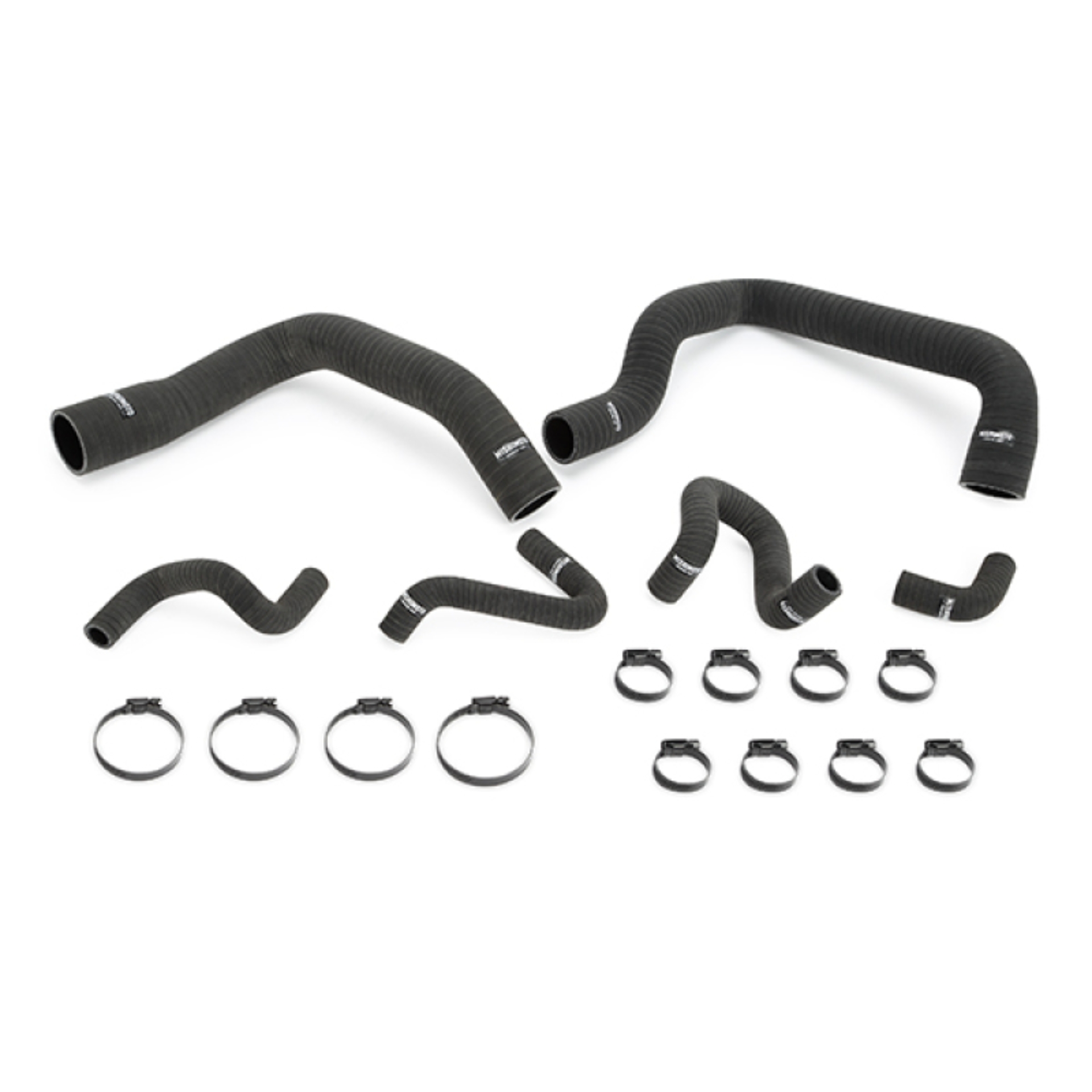 Picture of Mishimoto 86-93 Ford Mustang Matte Black Silicone Hose Kit