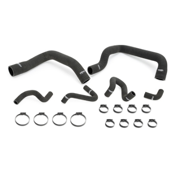 Picture of Mishimoto 86-93 Ford Mustang Matte Black Silicone Hose Kit
