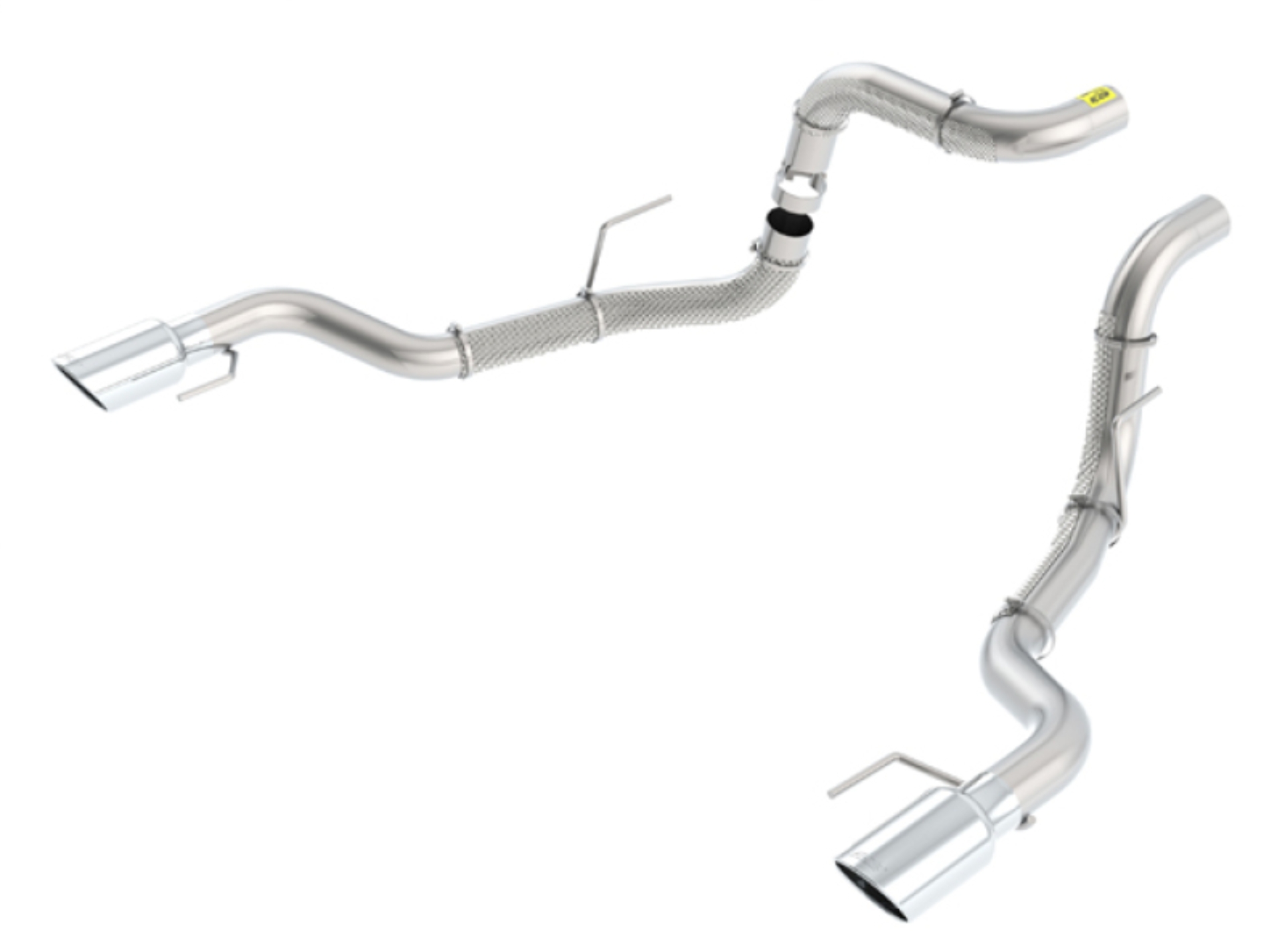 Picture of Borla 2017 Ford Raptor 3.5L AT RWD CC Short Bed/EC Standard Bed 3in Tailpipe Assembly w/ SS Tips