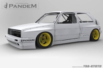 Picture of GReddy Pandem Volkswagen Golf MK2 Complete Wide Body Aero Kit (Special Order)