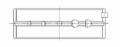 Picture of ACL Nissan SR20DE/DET GTiR Standard Size High Performance w/ Extra Oil Clearance Main Bearing Set -