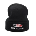 Picture of BLOX Racing Classic Beanie - Black w/ Stacked Logo
