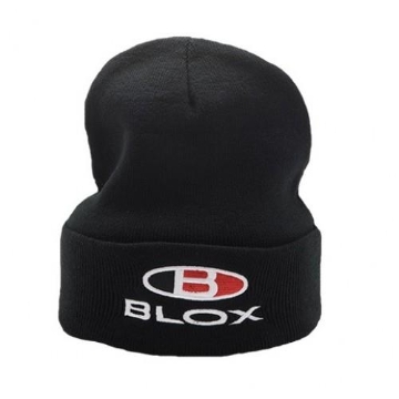 Picture of BLOX Racing Classic Beanie - Black w/ Stacked Logo