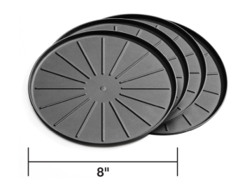 Picture of WeatherTech Home Surface Protectors 8in. - Black (Set of 4)