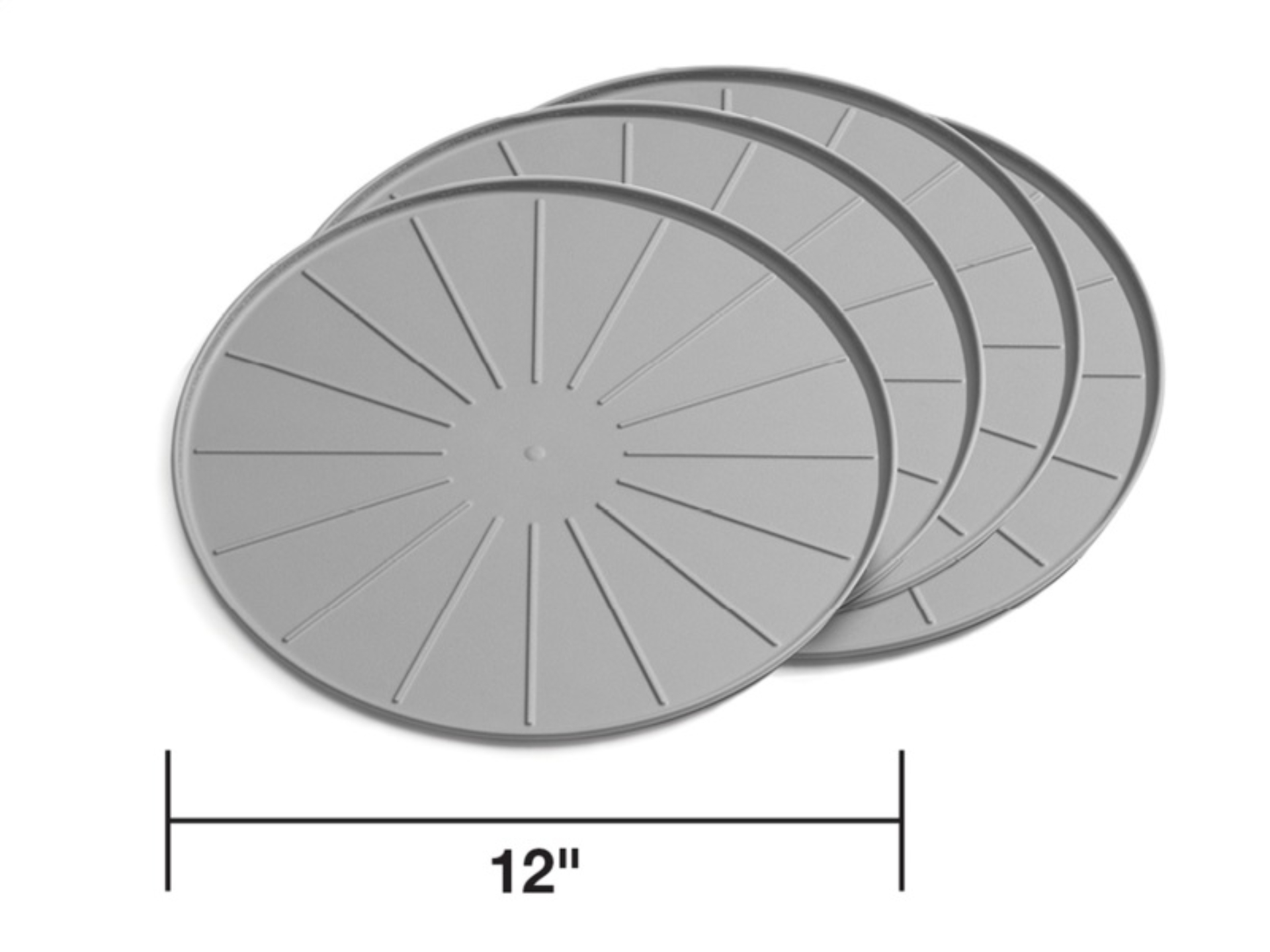 Picture of WeatherTech Home Surface Protectors 12in. - Grey (Set of 4)