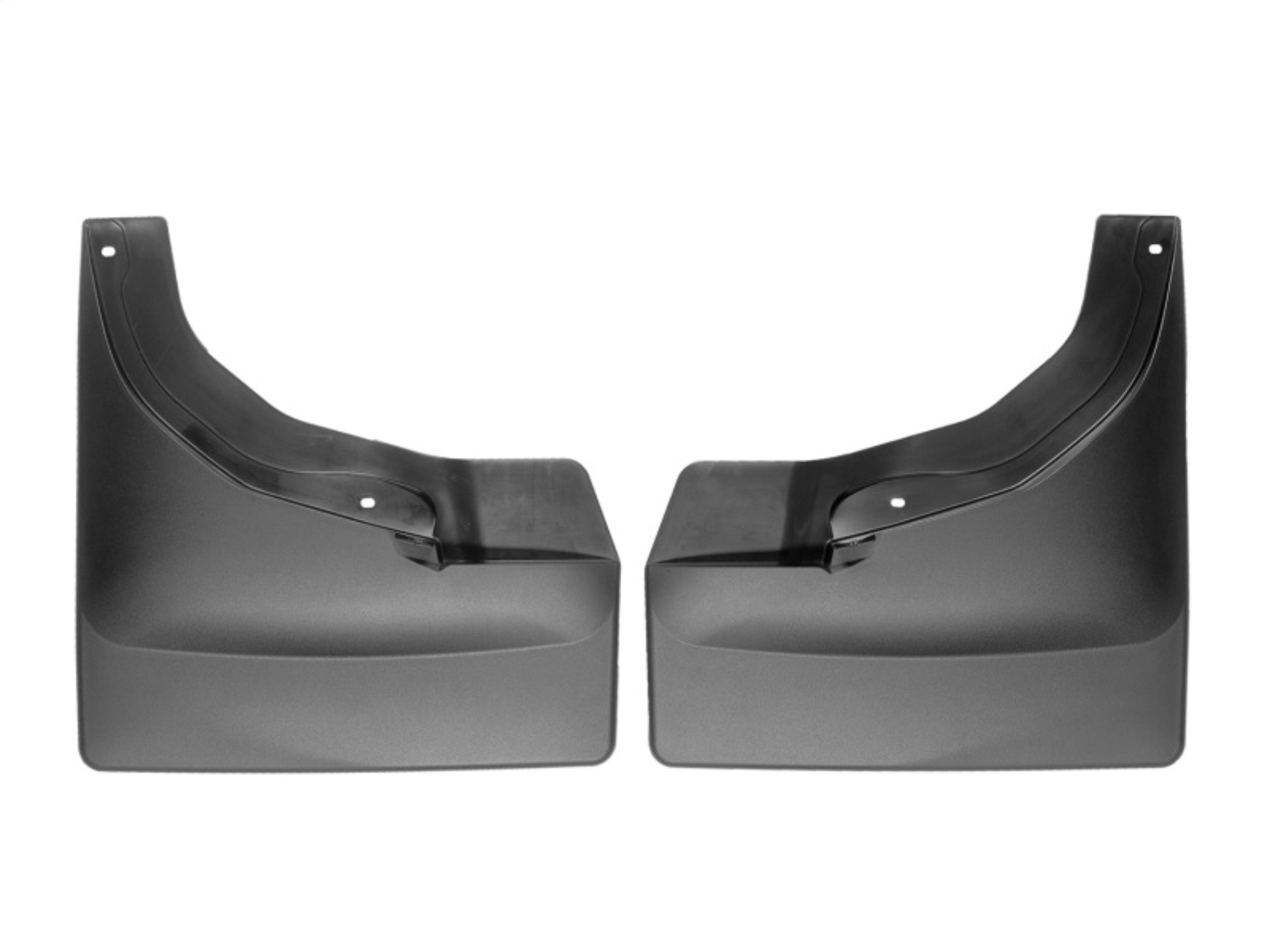 Picture of WeatherTech 2015+ Chevrolet Silverado 3500 / GMC Sierra/Sierra Denali 3500 No Drill Mudflaps - Black