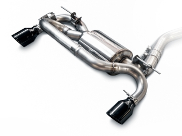 Picture of AWE Tuning BMW F22 M235i / M240i Touring Edition Axle-Back Exhaust - Diamond Black Tips (102mm)