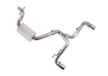 Picture of AWE Tuning Mk6 GTI Performance Cat-Back - Chrome Silver Round Tips