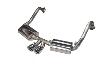 Picture of AWE Tuning Porsche 981 Performance Exhaust System - w/Chrome Silver Tips