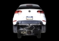 Picture of AWE Tuning Mk6 GTI Performance Cat-Back - Diamond Black Round Tips