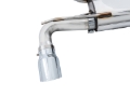 Picture of AWE Tuning Ford Focus RS SwitchPath Cat-Back Exhaust - Chrome Silver Tips