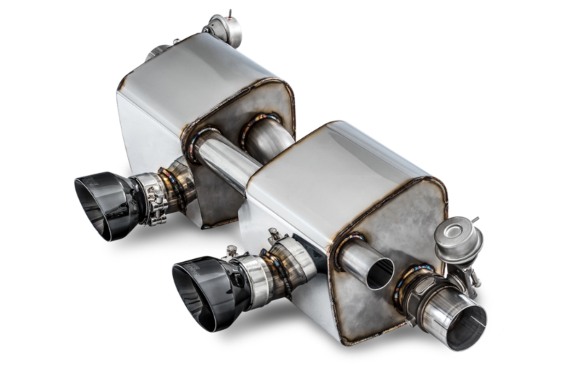 Picture of AWE Tuning Porsche 911 (991.2) Carrera / S SwitchPath Exhaust for PSE Cars - Diamond Black Tips
