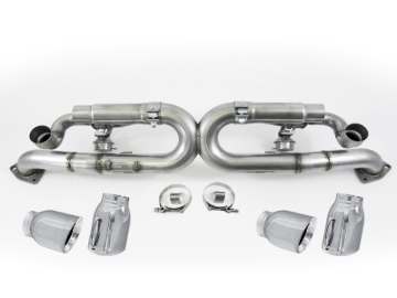 Picture of AWE Tuning Porsche 991 SwitchPath Exhaust for Non-PSE Cars Chrome Silver Tips