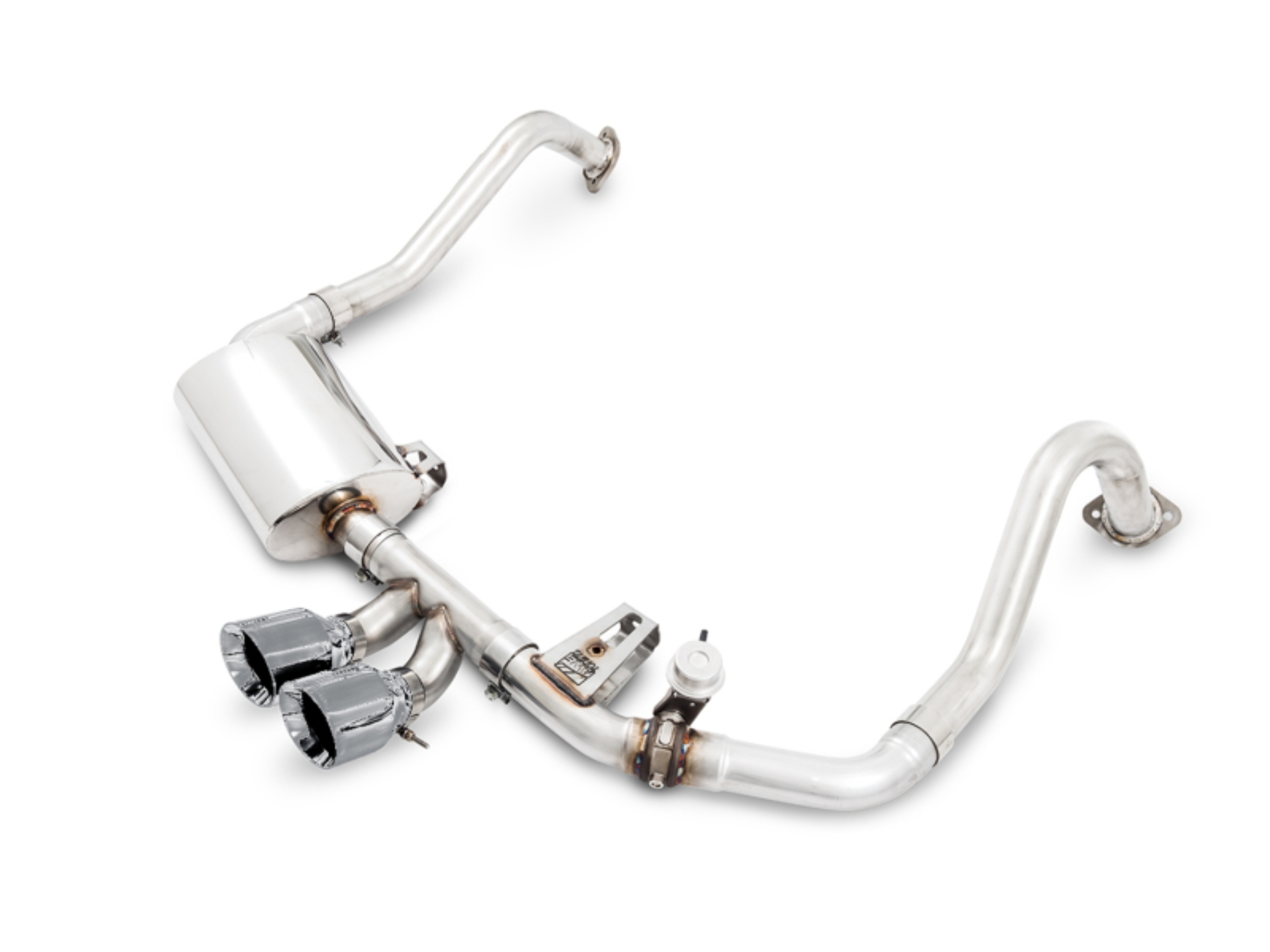 Picture of AWE Tuning Porsche 718 Boxster / Cayman SwitchPath Exhaust (PSE Only) - Chrome Silver Tips