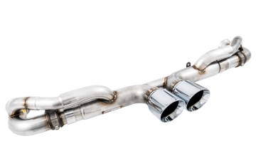 Picture of AWE Tuning Porsche 991 GT3 / RS SwitchPath Exhaust - Chrome Silver Tips