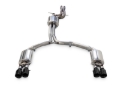 Picture of AWE Tuning Audi C7.5 A7 3.0T Touring Edition Exhaust - Quad Outlet Diamond Black Tips