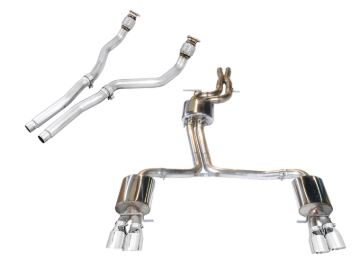 Picture of AWE Tuning Audi B8 / B8.5 S5 Cabrio Touring Edition Exhaust - Non-Resonated - Chrome Silver Tips