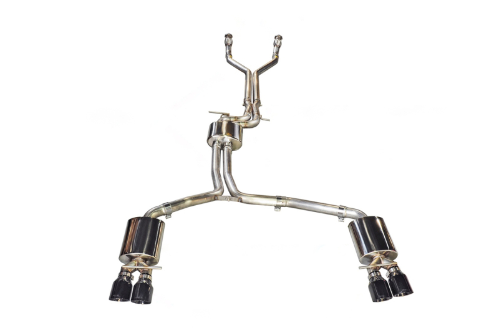 Picture of AWE Tuning Audi C7 / C7.5 S6 4.0T Touring Edition Exhaust - Diamond Black Tips