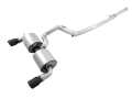 Picture of AWE Tuning Ford Focus RS Touring Edition Cat-Back Exhaust - Non-Resonated - Diamond Black Tips