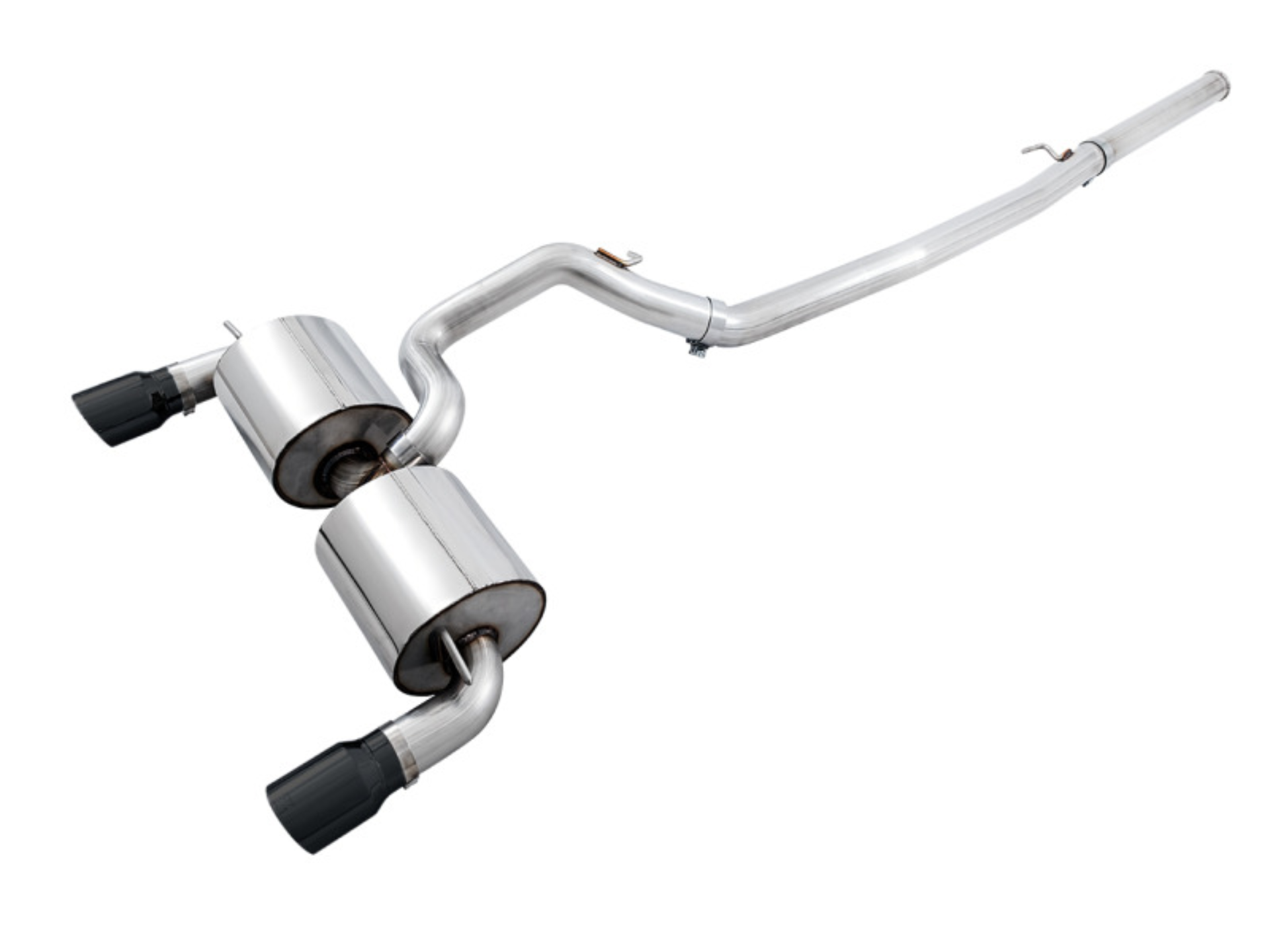 Picture of AWE Tuning Ford Focus RS Touring Edition Cat-Back Exhaust - Non-Resonated - Diamond Black Tips