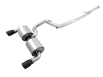 Picture of AWE Tuning Ford Focus RS Touring Edition Cat-Back Exhaust - Non-Resonated - Diamond Black Tips