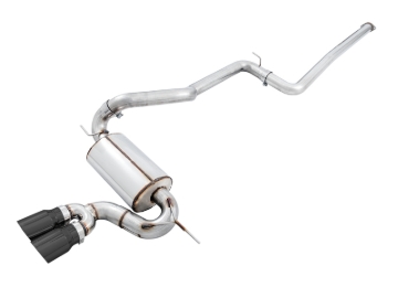 Picture of AWE Tuning Ford Focus ST Touring Edition Cat-Back Exhaust - Non-Resonated - Diamond Black Tips