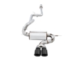 Picture of AWE Tuning Ford Focus ST Touring Edition Cat-Back Exhaust - Resonated - Diamond Black Tips