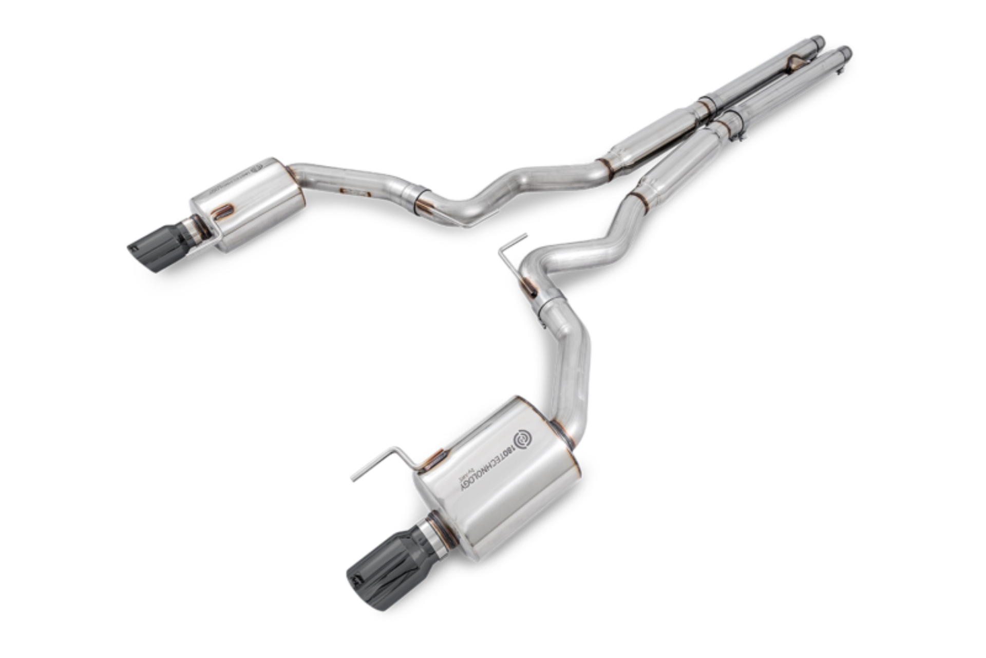 Picture of AWE Tuning S550 Mustang GT Cat-Back Exhaust - Touring Edition (Diamond Black Tips)